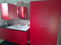 aménagement de salle de bain stratifié